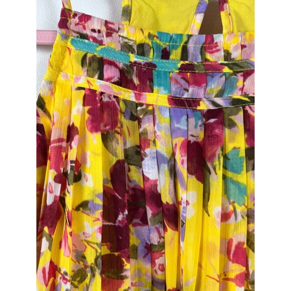 Abercrombie Kids Pleated Floral Swing Tank Tunic - Picture 2 of 11
